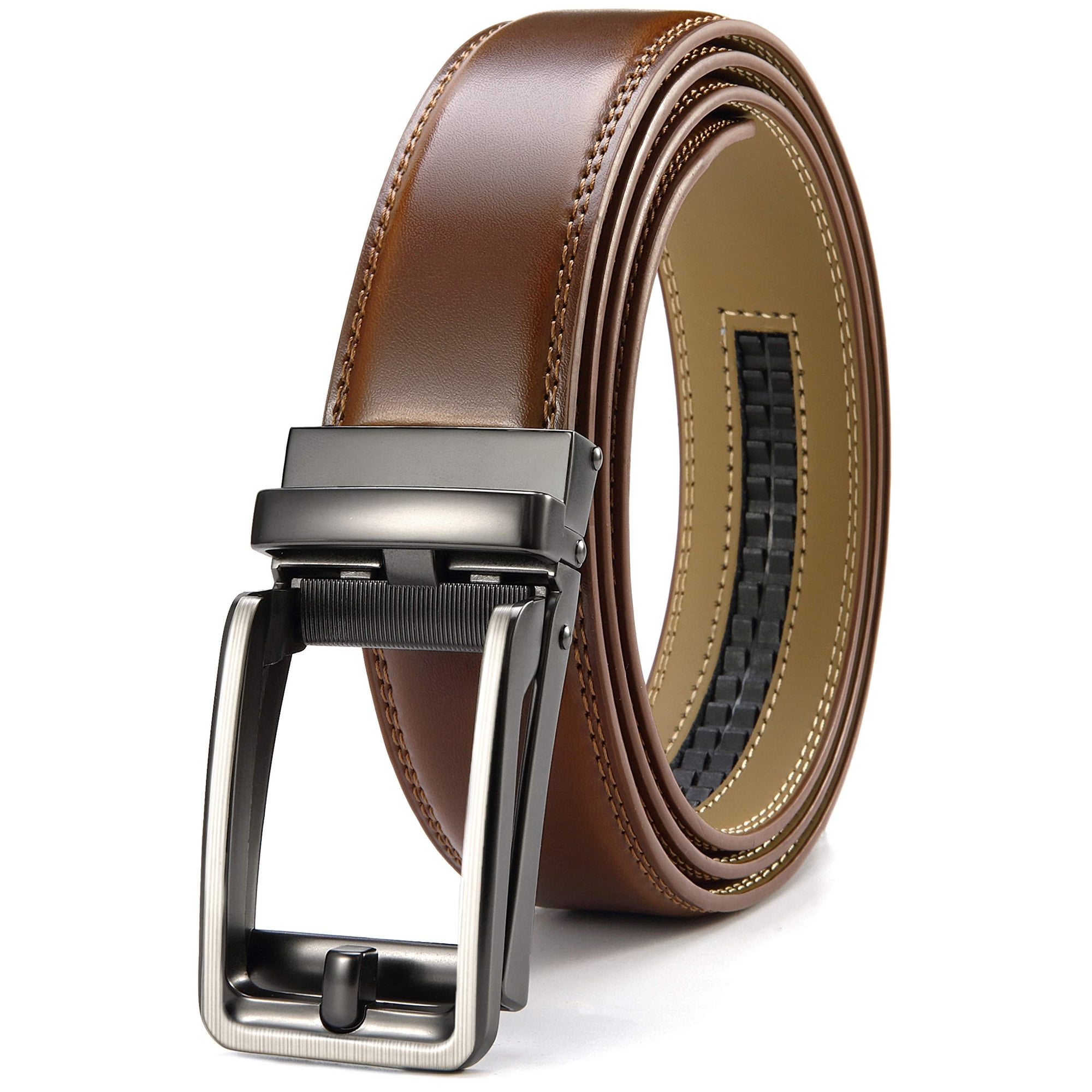 Cinturón Con Trinquete Chaoren Click Para Pantalones De Vestir Y Oxfords Para Hombre
