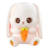Genérica - Peluche De Conejo De Pascua Con Zanahoria 35 Cm