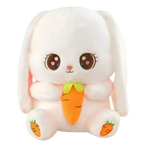 Genérica - Peluche De Conejo De Pascua Con Zanahoria 35 Cm