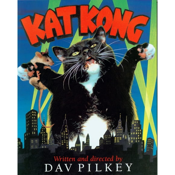 Libro Kat Kong, divertida imagen sobre gatos y ratones para niños de 4 a 7 años