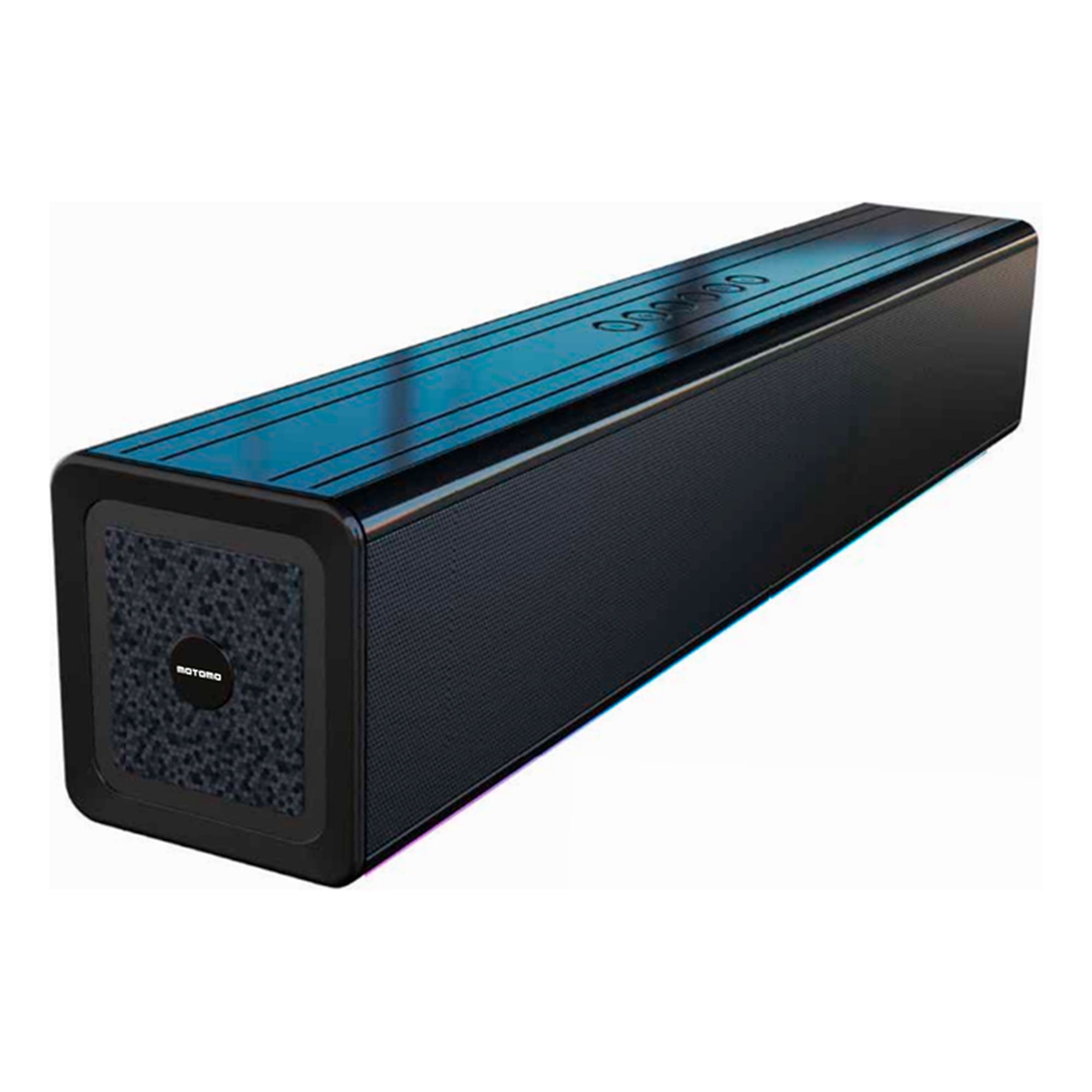 Sound Bar Portatil Mo-rgb Bar 15w Negro Motomo Pasbar01