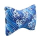 thumbnail image 4 of Almohada Para El Cuello Del Coche Cojín De Descanso Cómodo Para El Asiento Del Coche Coches Sleeping Wave Azul, 4 of 5
