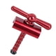 thumbnail image 5 of Abrazadera De Bisagra De Bicicleta Plegable, Accesorios De Bicicleta De Ajuste Ajustado Para Reemplazo De Marco, Color Rojo, 5 of 5
