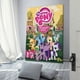 thumbnail image 3 of My Little Pony Cuadro decorativo colgante - Arte de pared - Póster enmarcado - Decoración de pared - Regalos para familia, amigos y aficionados 40*60 cm, 3 of 6