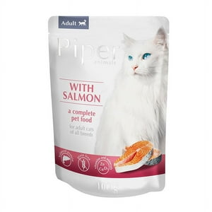 Dolina Noteci - Piper - Alimento Húmedo Gato Adulto Salmón Sobre 100 Gr