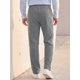 thumbnail image 3 of Pantalones de pana con cintura de cordón y patrón de rayas en parches para hombre INSPIRE CHIC 34 Gris, 3 of 6