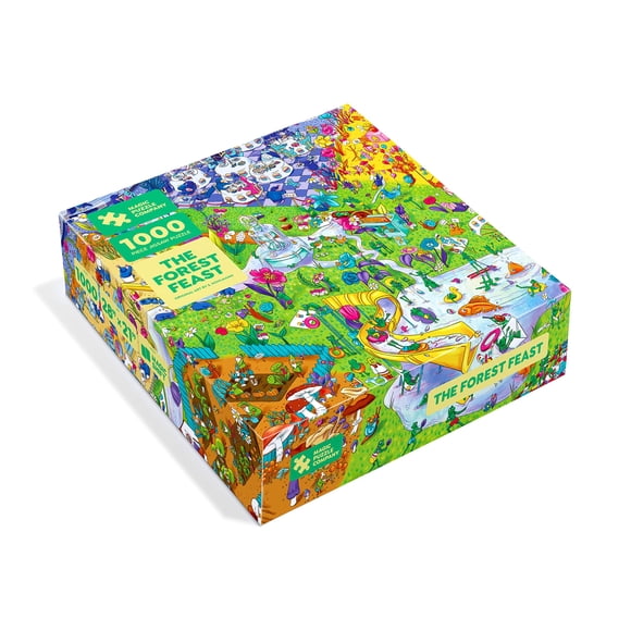 Rompecabezas The Forest Feast de Magic Puzzle Company, 1000 unidades