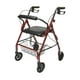 thumbnail image 1 of Andador Ortopédico Roller 4 Ruedas Adulto Mayor Rojo Acqui, 1 of 12
