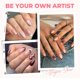thumbnail image 2 of UNA GELLA Short Almond Nail Tips 450PCS Fake Acrylic Nail Tips, 2 of 3