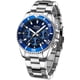 thumbnail image 1 of Reloj BIDEN Chronograph de acero inoxidable impermeable para hombre, 1 of 9