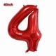 thumbnail image 2 of Set de globos Hengximaoyi Fire Truck, rojo, fiesta de cuarto cumpleaños, 2 of 3