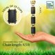 thumbnail image 3 of Rain Chain Rain Chains Direct Barrel, 2,6 m, aluminio negro, 3 of 8