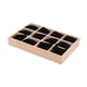 thumbnail image 1 of Bandeja Para Guardar Pulseras, Práctica Vitrina Para Relojes, Ideal Para Tocador, Joyería, Terciopelo Negro., 1 of 5