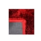 thumbnail image 4 of Alfombra shaggy ondas 120x170 cm rojo rojo, 4 of 7