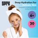 thumbnail image 5 of Mascarilla facial Sprk Naturals para niños vegana - 20 parches, 5 of 9