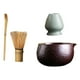 thumbnail image 1 of 4x Juego De Batidores Matcha Accesorio De Ceremonia Retro Matcha Para Mesa Navideña Oficina Rojo Oscuro, 1 of 3