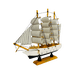 thumbnail image 2 of Adorno: Barco Velero De Madera 23cm, 2 of 2