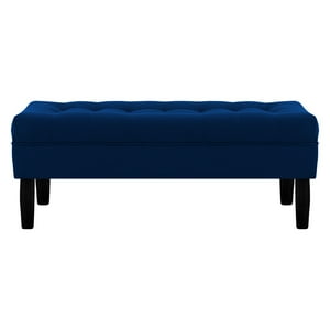 Bodevir - Banqueta Wood 2C Felpa 00 Azul Marino