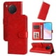 thumbnail image 4 of Funda tipo cartera FOXDOCK para Honor 50 Lite , diseño girasol en relieve, cuero PU, cierre magnético, soporte y tarjetero, 4 of 5