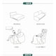 thumbnail image 4 of suxuMhao Mantas para Cama - 1 Pieza 50x70in Manta Suave Tipo Throw para Todas las Estaciones, Manta Acogedora para Sofá y Manta para Aire Acondicionado, Manta Perfecta de Otoño para Comodidad en el, 4 of 4