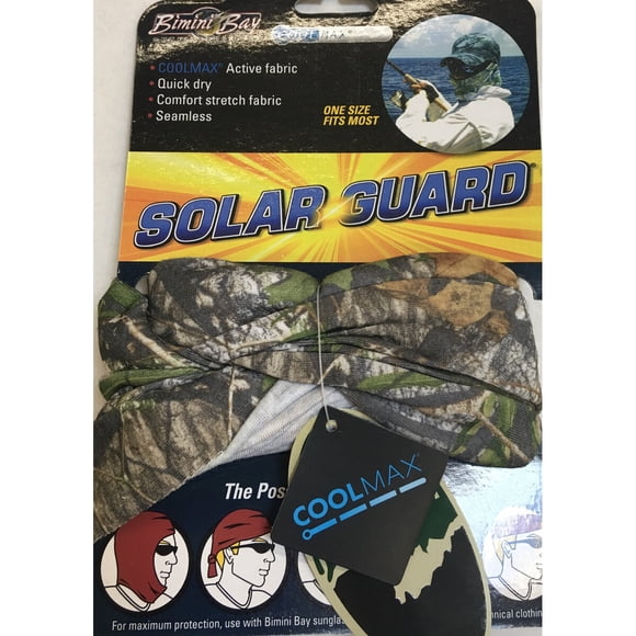 Cuello Bimini Bay Solarguard Camuflaje Protección UV