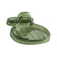 thumbnail image 1 of Reposacucharas Con Soporte Para Tapa De Olla Organizador De Cocina Para Espátula Mostrador De Cocina Verde Transparente, 1 of 3