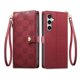 thumbnail image 1 of Funda Billetera con Cierre para [samsung galaxy S24 FE] con Tarjetero, Soporte y Correa de ManoRojo, 1 of 5