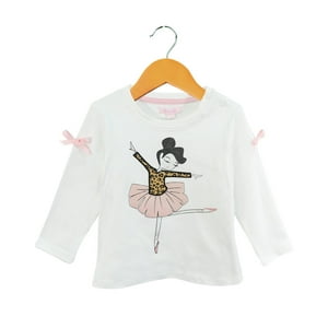 Pumucki - Polera Manga Larga Ballerina Talla 3-6M