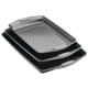 thumbnail image 1 of Juego De Utensilios Para Hornear Antiadherente Con Asas 3 Piezas Gris, 1 of 9