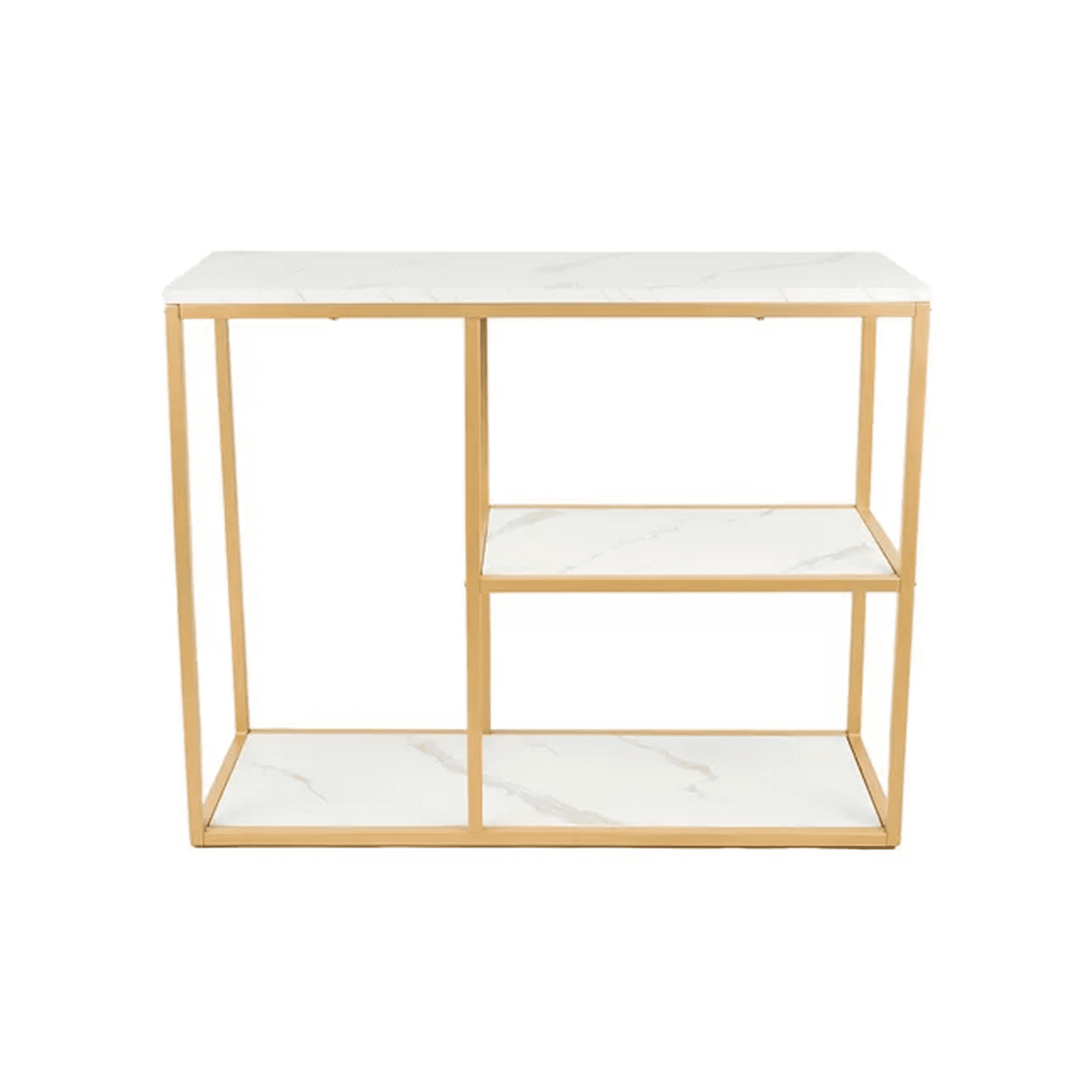 Genérico - Arrimo White Stone Mdf Mármol Blanco Con Separadores