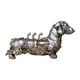 thumbnail image 4 of Estatua Mecánica Punk Decoración de Animal Escultura de Resina Figura Dragón Steampunk Artística Industrial Adecuada para Regalos Decoración de Escritorio Oficina Salón Entrada Perro, 4 of 5
