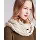 thumbnail image 5 of Bufanda NEOSAN Winter Infinity Circle Loop Twist Khaki para mujer, 5 of 7