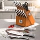 thumbnail image 4 of Juego de cuchillos imarku de 14 piezas de cocina premium con bloque de madera de acacia, 4 of 9