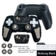thumbnail image 1 of Funda protectora de silicona con agarre antideslizante para el mando de PlayStation 5, incluye pegatinas de tapa de balancín, funda de asa a prueba de sudor, accesorios de juego-Negro, 1 of 5