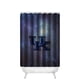 thumbnail image 1 of Cortina de ducha Kentucky Wildcats, juego de cortina de baño con ganchos, tamaño 60 x 72 pulgadas, 1 of 3