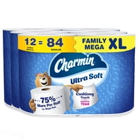 Papel Higiénico Charmin Ultra Suave 12 Rollos Mega Xl Familia