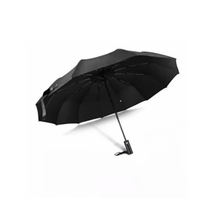 Genérico - Paraguas Sombrilla Automático Uv Plegable Con Luz Led Negro