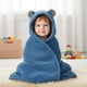 thumbnail image 2 of Frazada Poncho INFANTI Sherpa Azul, 2 of 7