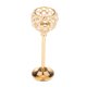 thumbnail image 2 of Candelabro De Cristal Candelabro Candelabro Centro De Mesa Banquete Dorado 26.5cm, 2 of 5