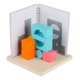 thumbnail image 5 of Juego Bloques Construcción Percepción Espacial 3d Niños 24, 5 of 9