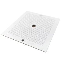 Ioensy - Tapa De Desnatador De 10'' Tapa De Cubierta De Contenedor De Desechos De Placa Duradera Para Sp1082 En Tierra