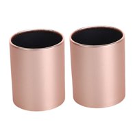 Bothyi - Mini Cajas De Papel Redondas Para Ramo, Ideales Para Hacer Tú Mismo, En Forma De Cilindro Compacto Para Casa De Campo, Hotel O Dormitorio, Color Dorado.