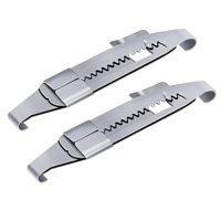 Ioensy - Corrector De Uñas Encarnadas De 2 Piezas Profesional Curvo Compacto Para Mujeres Y Hombres