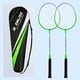 thumbnail image 2 of 2 Uds Raqueta De Bádminton Ligera Raqueta De Bádminton De 2 Jugadores Para Adultos Ni?os Con Bolsa De Almacenamiento Verde, 2 of 5