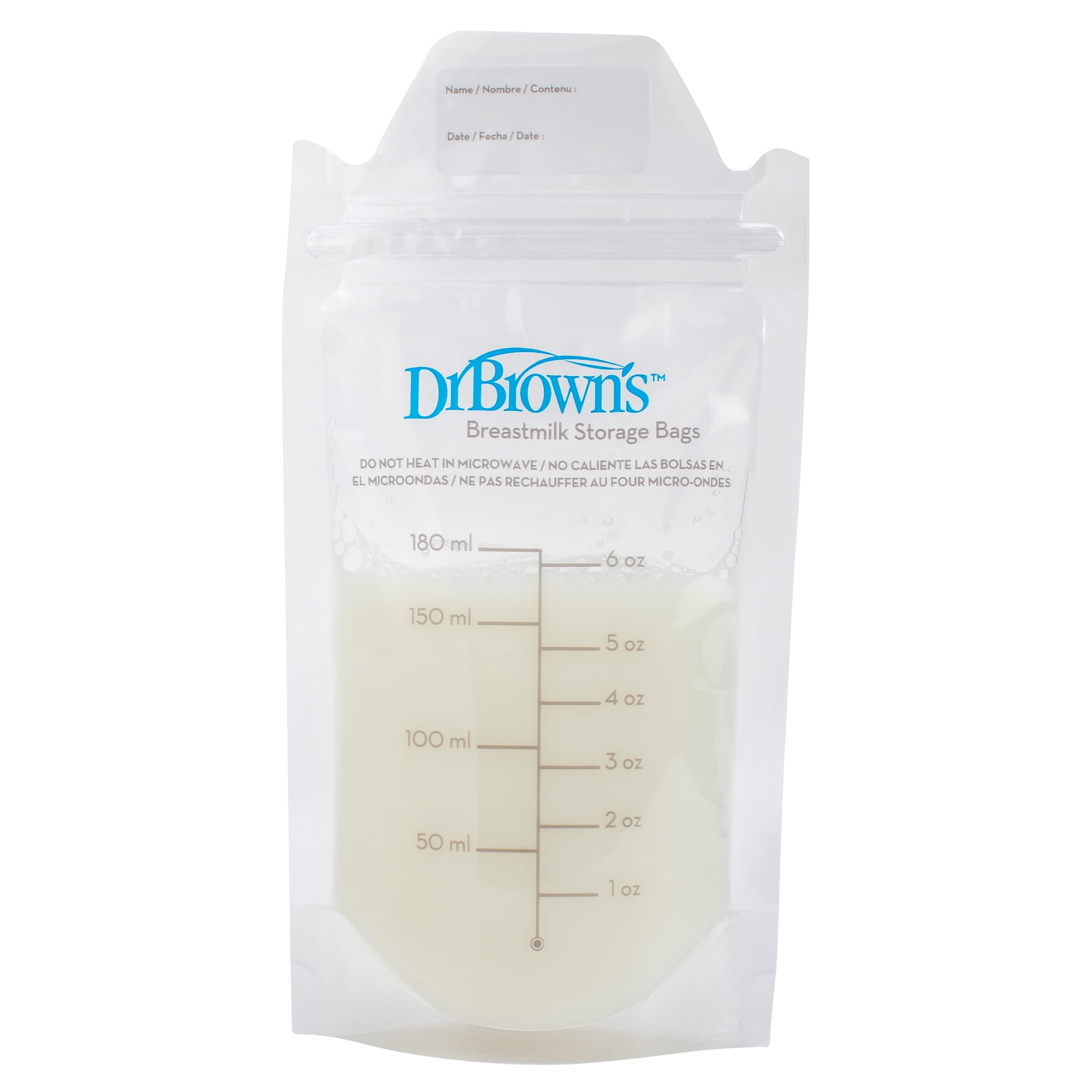 Dr. Brown's - Bolsas Para Leche Materna 180ml - 25un