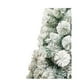 thumbnail image 3 of Árbol De Navidad Blanco Terciopelo De 240cm Nevado, 3 of 4