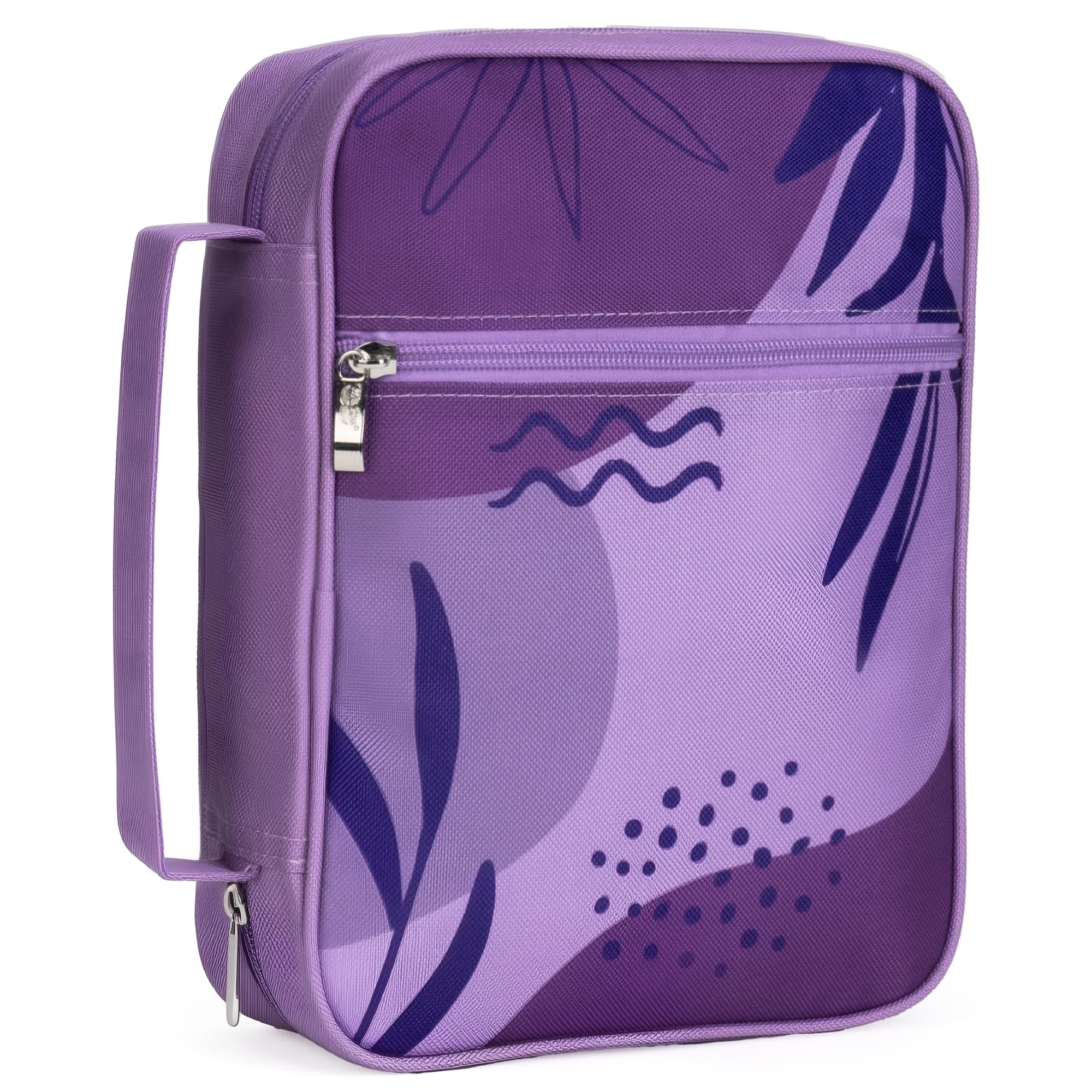 Funda Para La Biblia, Funda Tipo Libro Mr. Pen Con Asa, Color Lavanda