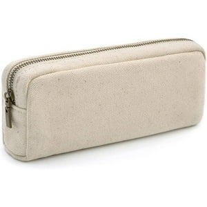 Veatool - Estuche De Lona Para Bolígrafos De Gran Capacidad, Al Menos 20 Bolígrafos, Diseño Con Cremallera, Pequeño Y Portátil, Se Puede Utilizar Como Bolsa De Almacenamiento, Cartera