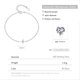 thumbnail image 3 of Pulsera S925 Sterling Silver Cross Ajustable Plata, 3 of 3