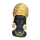 thumbnail image 4 of Estatua de mujer africana Escultura creativa, colección decoración del hogar obras de arte de mesa de mesa figurita de resina para dormitorio en casa, 4 of 5